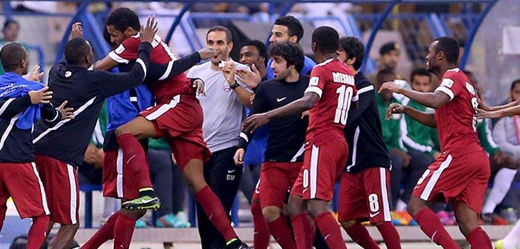  لاعب جزائري يمنح قطر لقب خليجي 22 بهدف حاسم في السعودية.. فيديو 
